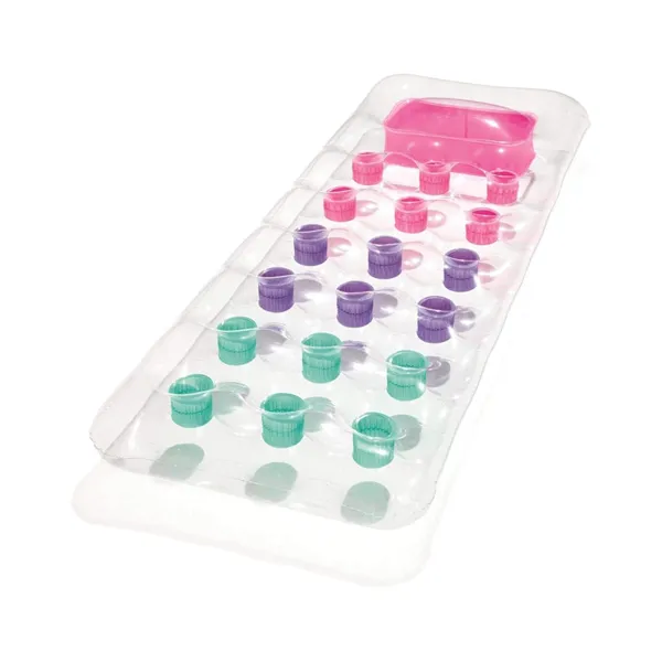 Bestway Φουσκωτό Στρώμα Θαλάσσης Διάφανο 188cmX71cm 43040