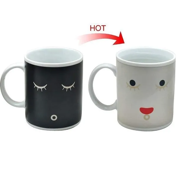 Κούπα "Μαγικό πρόσωπο" που αλλάζει χρώμα 300ml BH1010-9