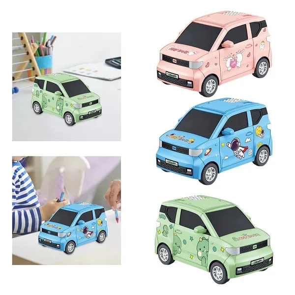 Κουμπαράς με δαχτυλικό αποτύπωμα, ομιλία και κωδικό αυτοκίνητο BH15237 ροζ/μπλε/πράσινο