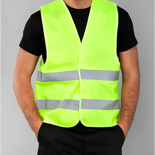 Φωσφοριζέ Γιλέκο Εργασίας με Ανακλαστικές Ταινίες Carsun C118 XX-Large Κίτρινο