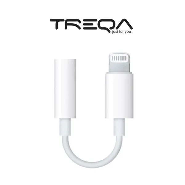 Αντάπτορας Ακουστικών Lightning σε Jack 3.5mm Treqa CA-1052 Λευκό