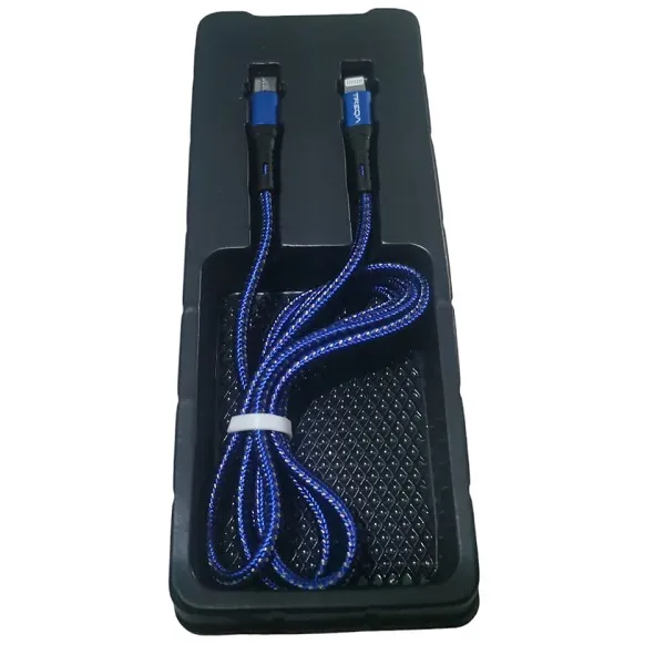 Καλώδιο Γρήγορης Φόρτισης και Μεταφοράς Δεδομένων 1m Type-c σε LIGHTNING Treqa CA-8494 Λευκό, Μαύρο, Ροζ, Μωβ