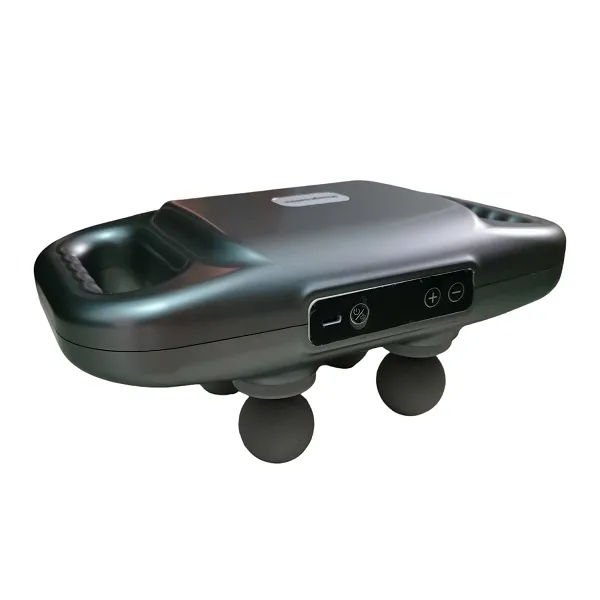 Συσκευή Χειρός για Μασάζ Σώματος με 4 Κεφαλές 9 ταχυτήτων 9 προγράμματα CC-15476-23A Γκρι