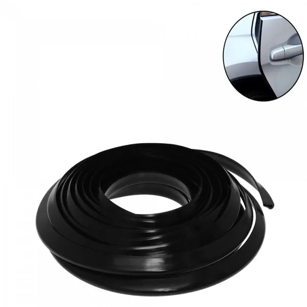 Προστατευτική ταινία από καουτσούκ για τις πόρτες παράθυρα του αυτοκίνητου 5.2m CD-122 μαύρο