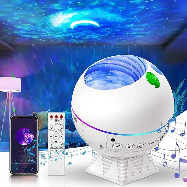 Προβολέας προτζέκτορας LED  360° Galaxy Light με 43 χρώματα, Moon & Nebula Night Light, Ηχείο Bluetooth, χρονοδιακόπτη και τηλεχειριστήριο cl-005