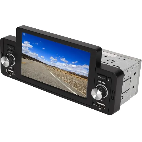 Ηχοσύστημα Αυτοκινήτου 1 DIN Bluetooth με Οθόνη 5″ MP5 Multimedia Player 80Wx4 USB και τηλεκοντρόλ CTC-5060