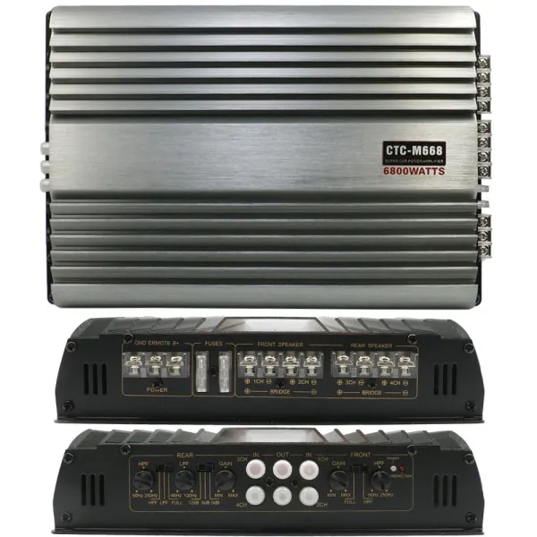 Ενισχυτής Αυτοκινήτου 4 Καναλιών CTC-M668