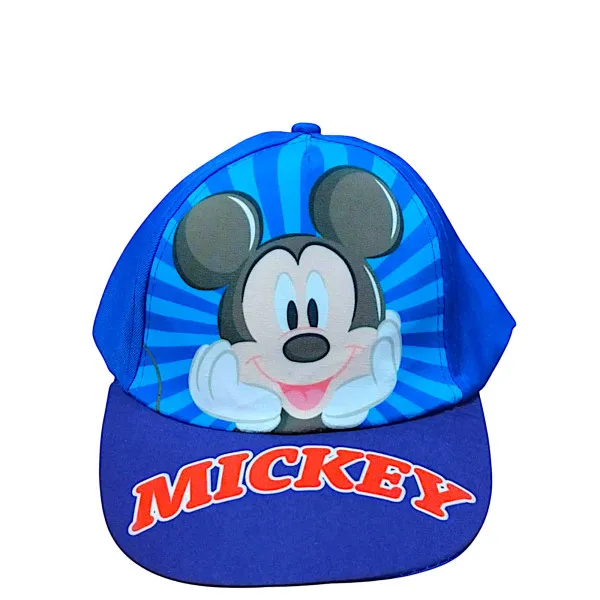 Disney Mickey Παιδικό Καπέλο Τζόκεϋ Για Αγόρια και Κορίτσια NW1213-1 Μπλε