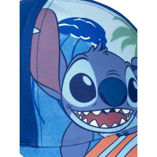 Disney Stitch Παιδικό Καπέλο Τζόκεϋ Για Αγόρια & Κορίτσια 2200010115B Μπλε