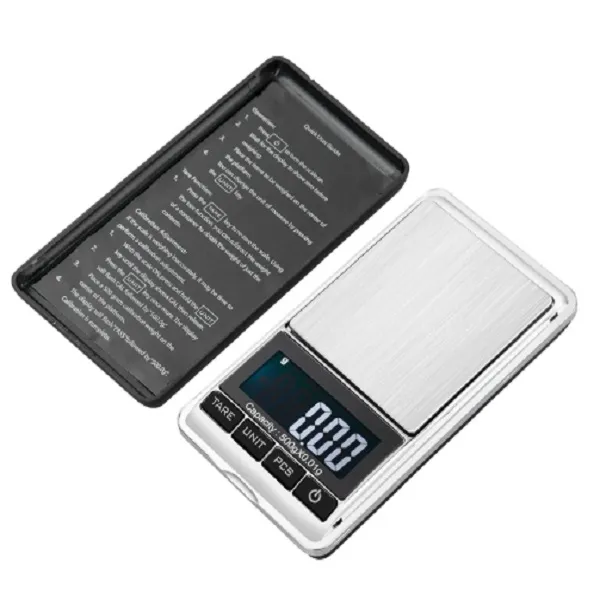 Μίνι Ψηφιακή Ζυγαριά Ακριβείας 0.1gr - 200gr Τσέπης DS16 200G Ασημί