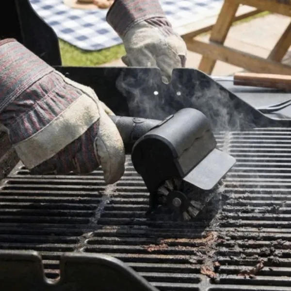 Επαναφορτιζόμενη Ηλεκτρική Βούρτσα BBQ με USB 2606GV-672 Μαύρο