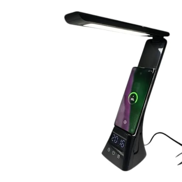 Επιτραπέζιο φωτιστικό Eye Caring με ασύρματο φορτιστή Αφής Επιτραπέζιο φωτιστικό LED Πτυσσόμενο φως SE-248 Μαύρο