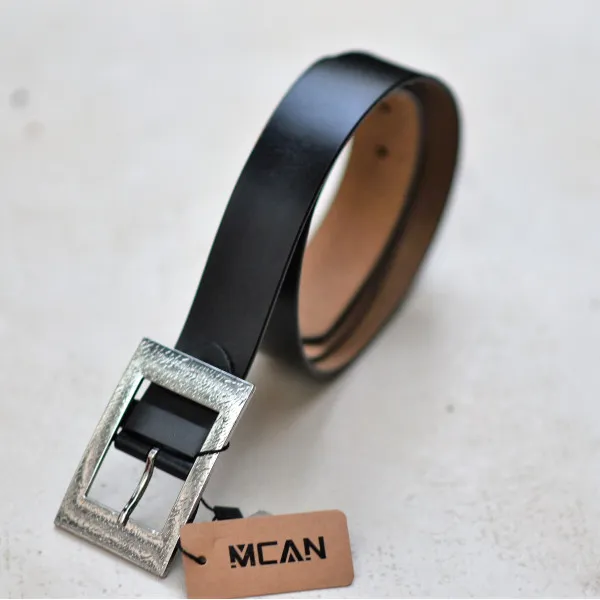 ΓΥΝΑΙΚΕΙΑ ΖΩΝΗ ΔΕΡΜΑΤΙΝΗ MOHICANS f-1952 ΜΑΥΡΟ