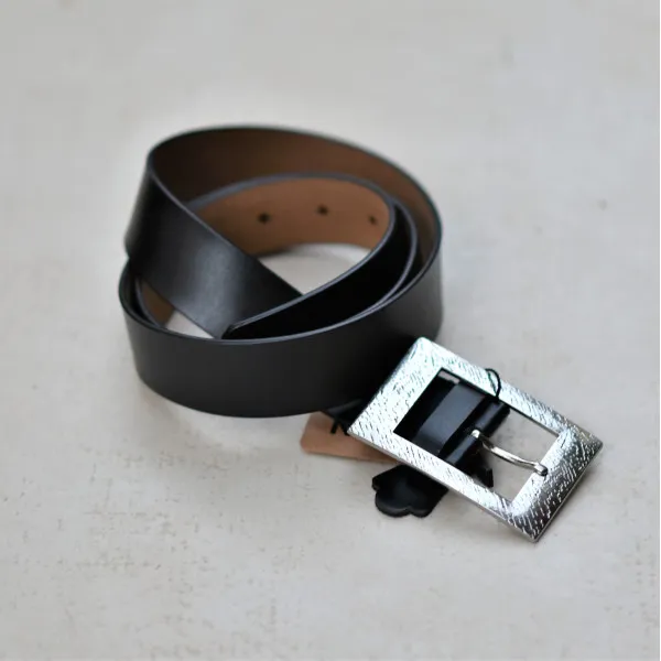 ΓΥΝΑΙΚΕΙΑ ΖΩΝΗ ΔΕΡΜΑΤΙΝΗ MOHICANS f-1952 ΜΑΥΡΟ