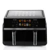 Dual-Basket Air Fryer 10L & Digital Touchscreen 2200W RAF R.5003 Black