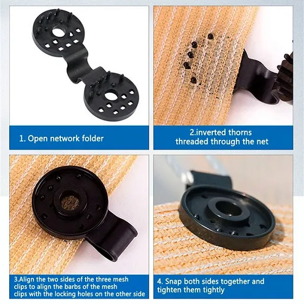 Σφιγκτήρες τοποθέτησης πλέγματος (20 κομμάτια) G-026