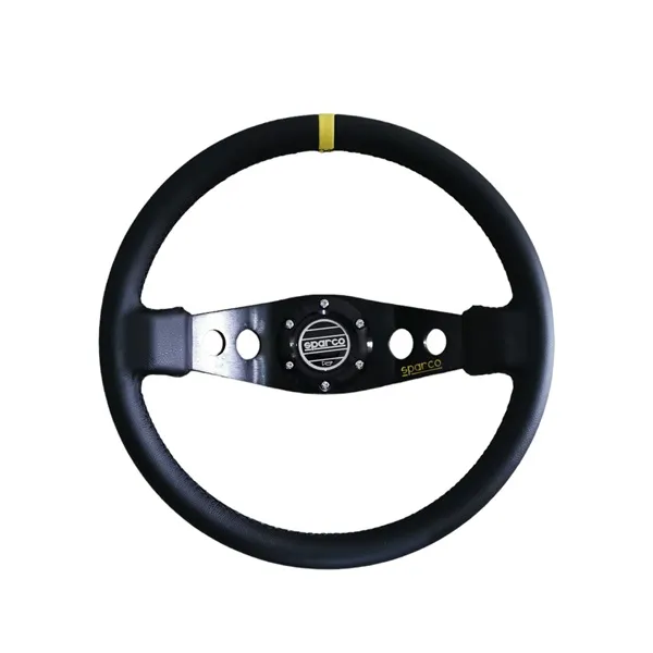 Τιμόνι βαθύκωνο 9εκ. βάθος HW-0227 δέρμα