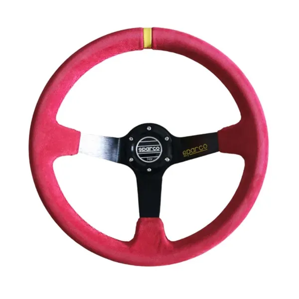 Τιμόνι βαθύκωνο 9εκ. βάθος HW-0228 Κόκκινο χρώμα