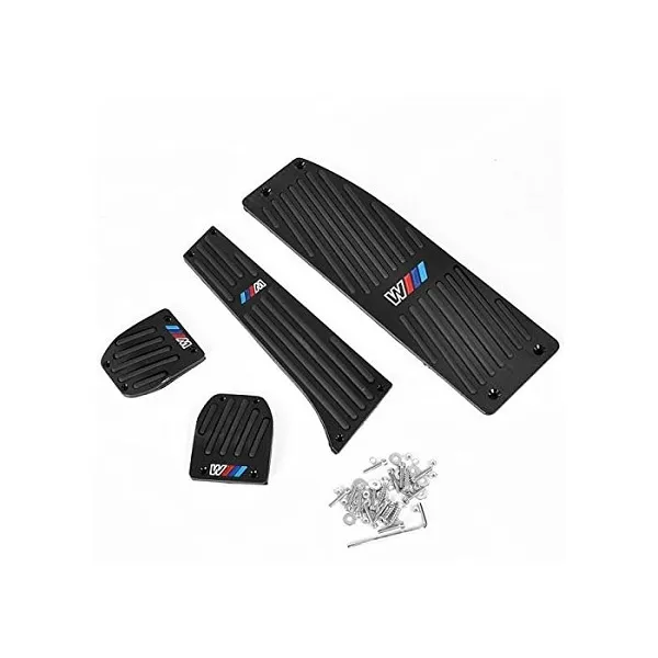 Πεταλίερα αυτοκινήτου 4 τμχ. HW-0241BK μαύρο χρώμα