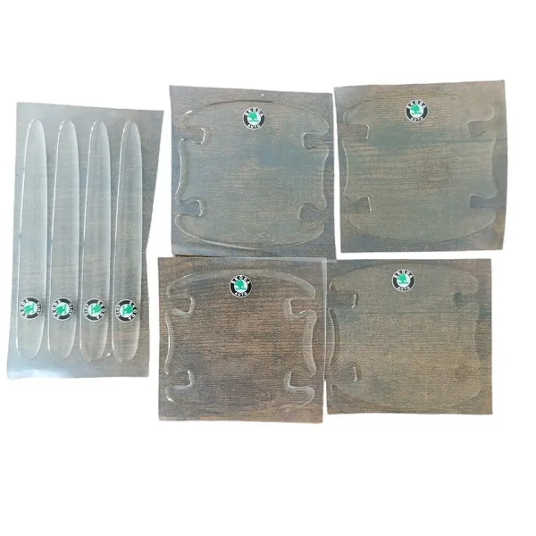 Προστατευτικά Πόρτας Αυτοκινήτου Διάφανα 8τμχ HW-0290 SKODA