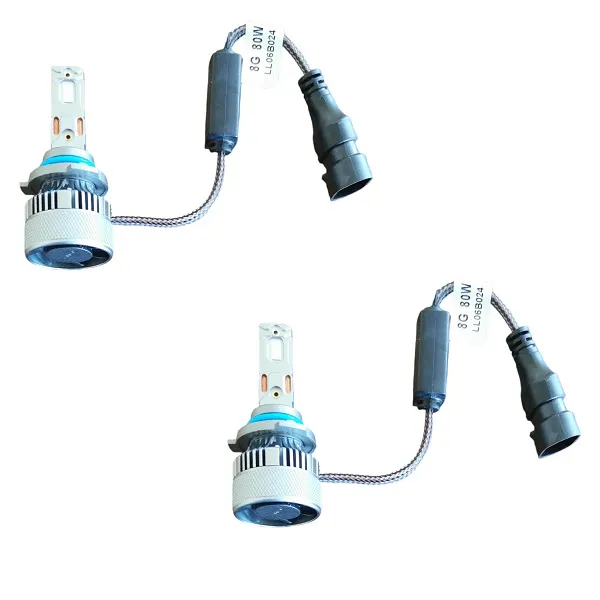Σετ Λάμπες LED 9005 αυτοκινήτου 2 όψεων 2τμχ 8G 80W 6000K 8000LM HW-0299-9005