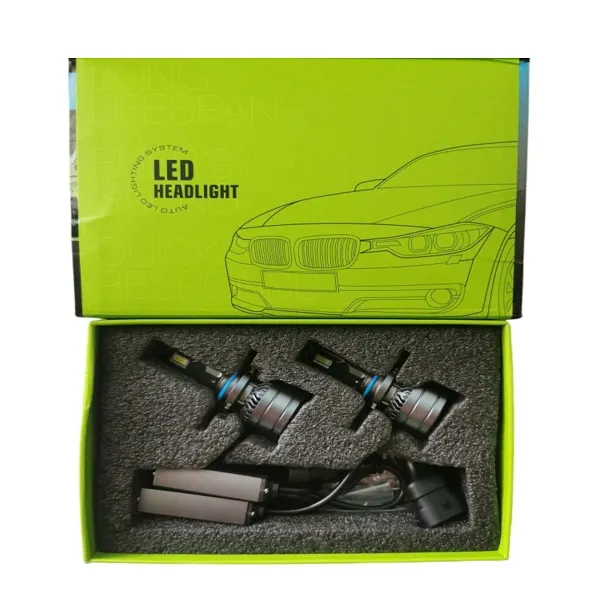 Σετ Λάμπες LED 9006 αυτοκινήτου 2 όψεων 2τμχ 140W 6500K 40000LM HW-0300-9006