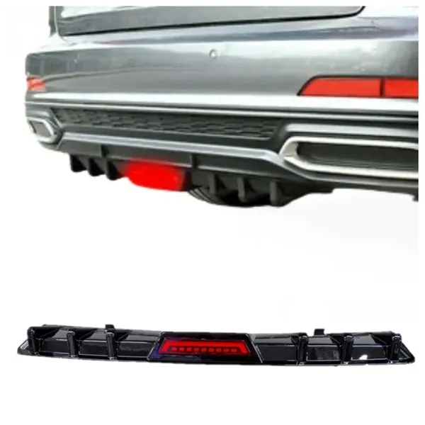 Πίσω Προφυλακτήρας Diffuser Universal Πλαστικός 86cm HW-0304 Μαύρο Γυαλιστερό