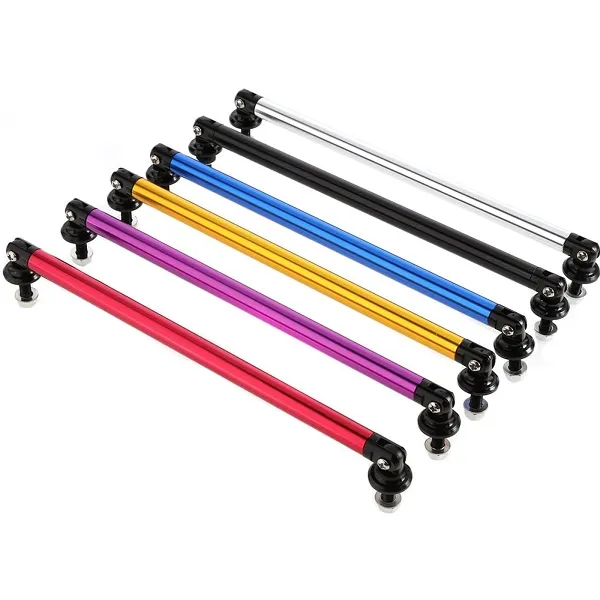 Ράβδοι στήριξης μπροστινού προφυλακτήρα 150 mm 2 τμχ HW-0345 Μαύρο/ασημί/μπλε/Κόκκινο