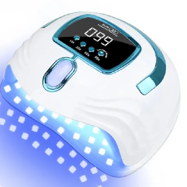 Επαγγελματική λάμπα νυχιών UV/LED 268W Sun S5 HYH-153 Μπλε χρώμα