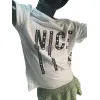 CHILDREN'S T-SHIRT FOR GIRL MOHICANS TG10.WHITE