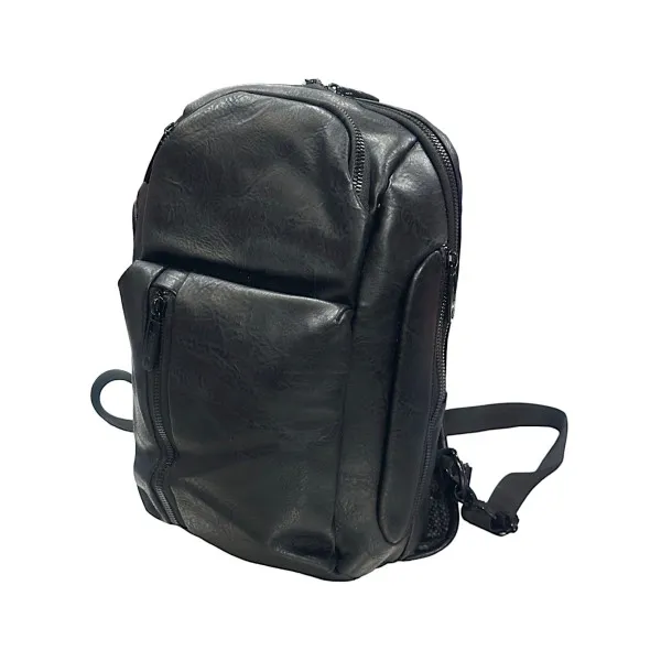 ΤΣΑΝΤΑΚΙ ΩΜΟΥ ΚΑΙ ΠΛΑΤΗΣ ΔΕΡΜΑΤΙΝΗ MOHICANS Z-764 ΜΑΥΡΟ