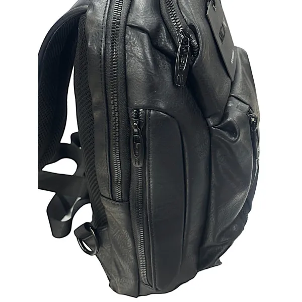 ΤΣΑΝΤΑΚΙ ΩΜΟΥ ΚΑΙ ΠΛΑΤΗΣ ΔΕΡΜΑΤΙΝΗ MOHICANS Z-764 ΜΑΥΡΟ