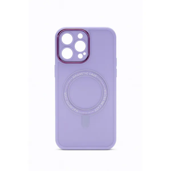 Θήκη Magnetic Case για iPhone 14 Pro Max IP14PROMAX5 Λιλά
