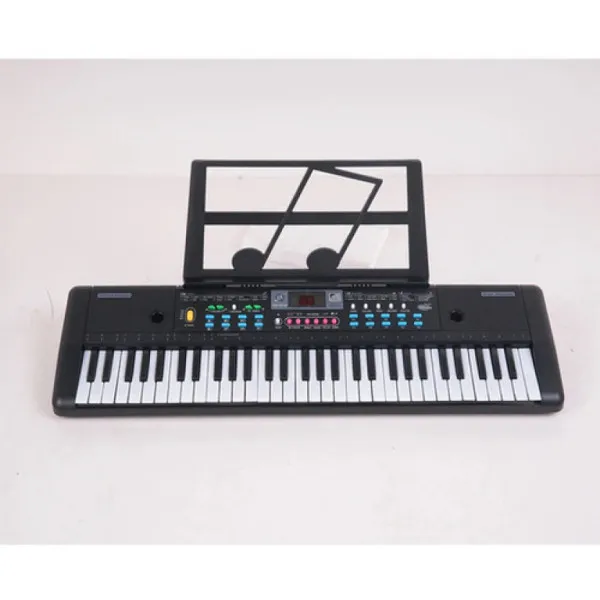 Ηλεκτρονικό Πιάνο με 61 Πλήκτρα και Μικρόφωνο MS-6105 Μαύρο