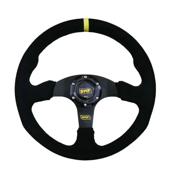 Τιμόνι OMP HW-0229 Μαύρη ραφή