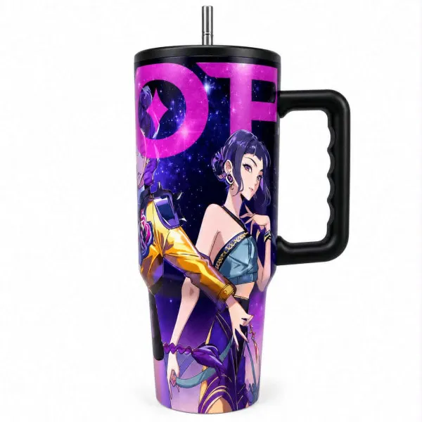 K-Pop Demon Hunters Θερμός Παγούρι Ζεστό Κρύο 1,2ml 70809-2 Μαύρο