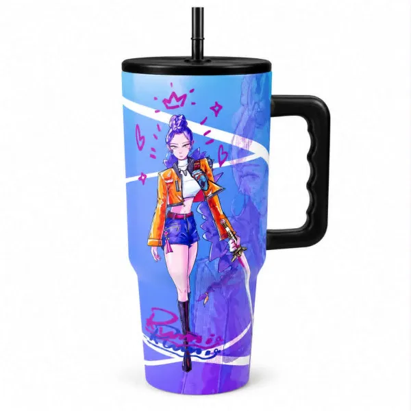 K-Pop Demon Hunters Θερμός Παγούρι Ζεστό Κρύο 1,2ml 70809-6 Μαύρο
