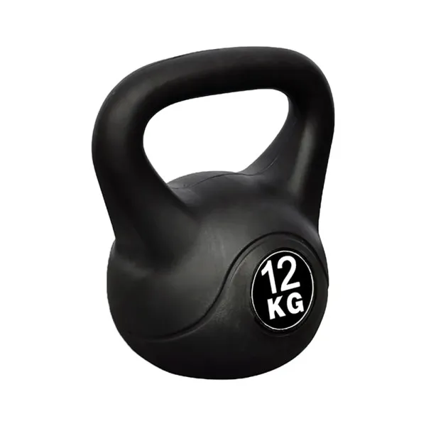 Kettlebell από PVC 12kg 25566-35 Μαύρο