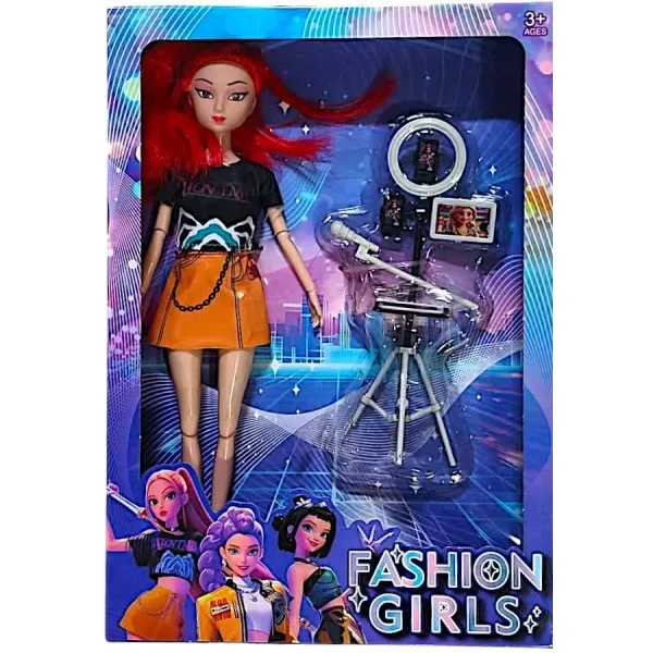 Κούκλα Φιγούρα K-pop Demon Hunters Mira 40cm με Ring Light 51386-2