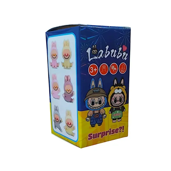 Κουτί σακουλάκι με φιγούρα Labubu μπρελόκ και κάρτες Surprise 880-1