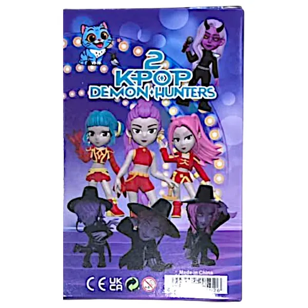 KPOP Demon Hunters Φιγούρες Μινιατούρες Σετ 9502