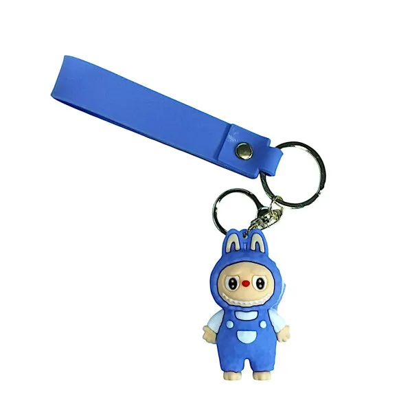 Κρεμαστό Μπρελόκ Labubu Από Pvc 6688-12  Μωβ