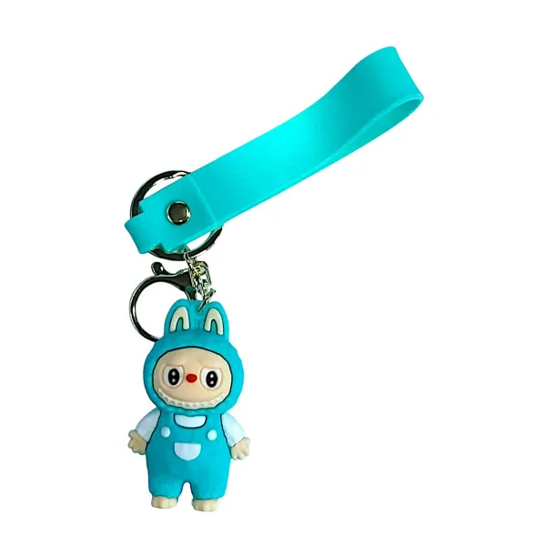 Κρεμαστό Μπρελόκ Labubu Από Pvc 6688-14 Πράσινο