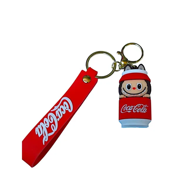Κρεμαστό Μπρελόκ Labubu Coca Cola Από Pvc 87468-113