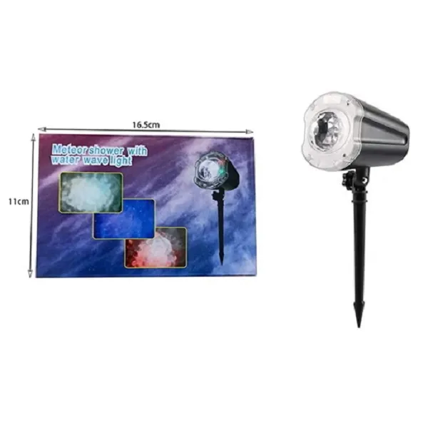 Εορταστικός προβολέας  LED με εφέ βροχή μετεωριτών & κύμα νερού και τηλεχειριστήριο BL-SC510-01