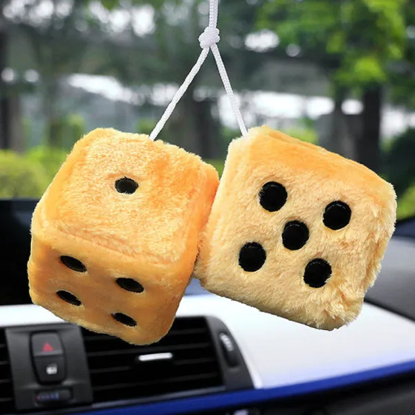 Κρεμαστά Αρωματικά Ζάρια με Άρωμα Λεμόνι Κίτρινα