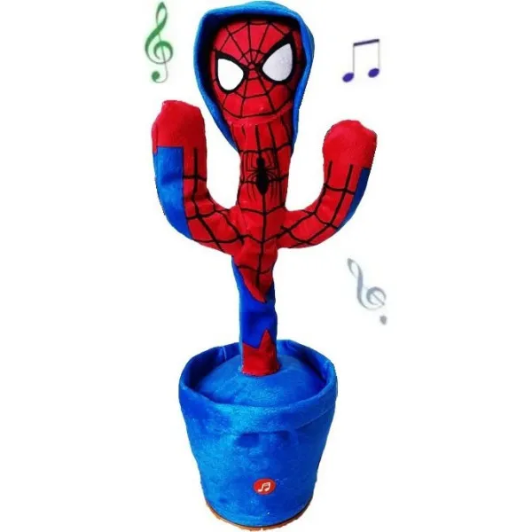 Λούτρινο Κάκτος Spider Man που Μιλάει Επαναφορτιζόμενος με Κίνηση 35 εκ. για 4+ Ετών 1426-98
