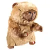 Λούτρινο Καπιμπάρα που αναπνέει και μουσική 35cm 1440-50937-1 Καφέ