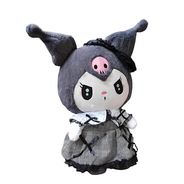 Λούτρινο Sanrio Kuromi Hello Kitty 100cm 1440-666 Γκρι