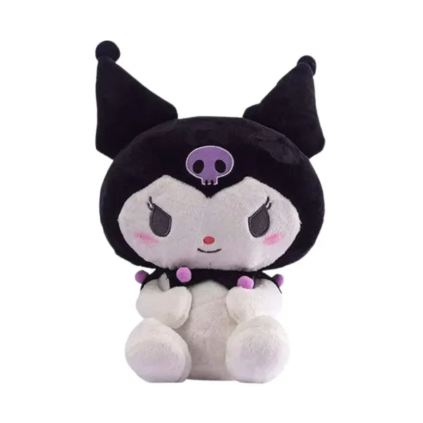 Λούτρινο Sanrio Kuromi Hello Kitty 25cm 1440-0961-2 Μαύρο